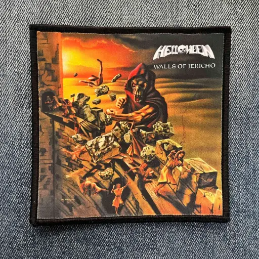 [282] Нашивка Helloween - Walls Of Jericho друкована