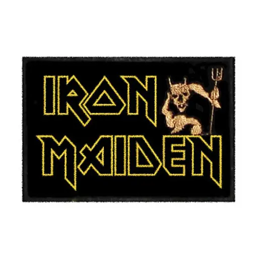 [294] Нашивка Iron Maiden з чортом вишита