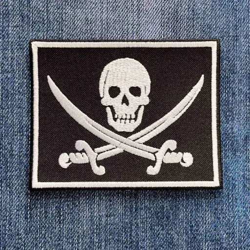 [296] Нашивка Jolly Roger вишита