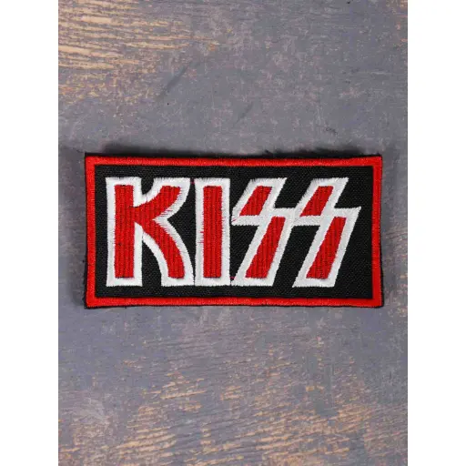 [2043] Нашивка Kiss Logo вишита