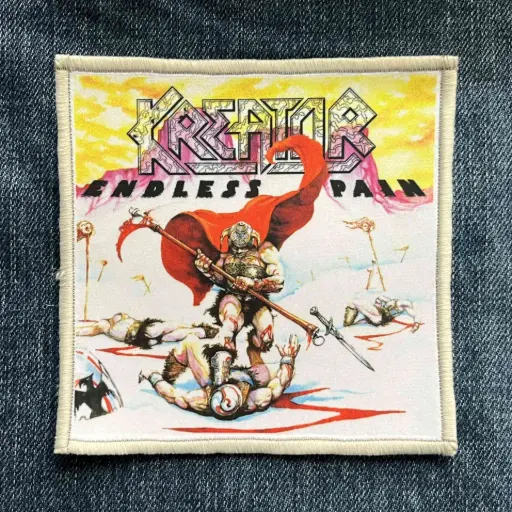 [313] Нашивка Kreator - Endless Pain друкована біла кайма