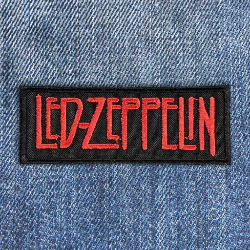 [323] Нашивка Led Zeppelin Logo 1 вишита
