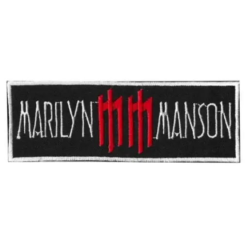[333] Нашивка Marilyn Manson вишита