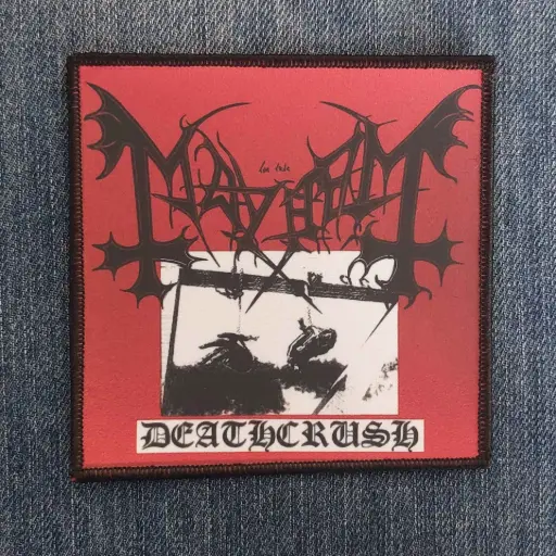 [335] Нашивка Mayhem - Deathcrush друкована