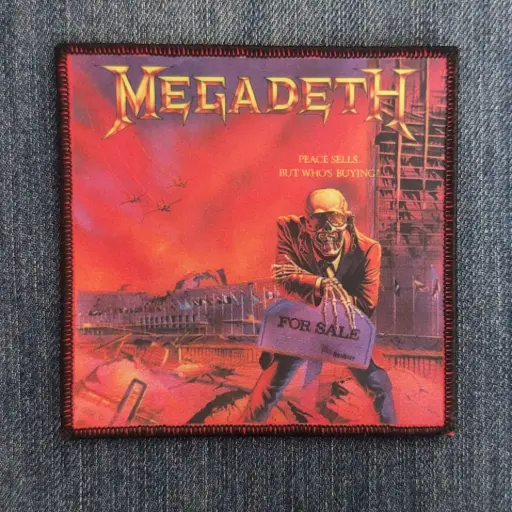 [340] Нашивка Megadeth - Peace Sells... But Who's Buying? друкована