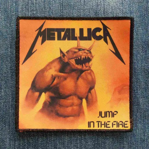 [358] Нашивка Metallica - Jump In The Fire друкована