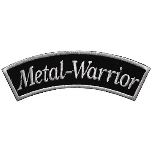 [350] Нашивка Metal Warior вишита арка