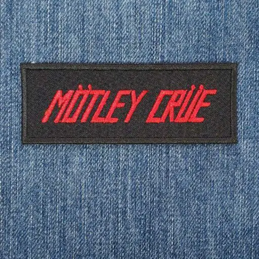 [373] Нашивка Motley Crue Red Logo вишита