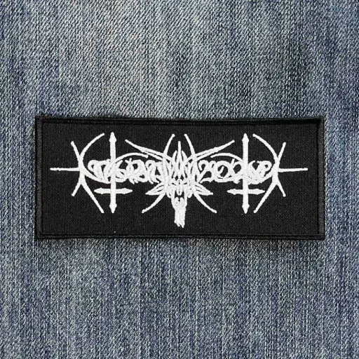 [395] Нашивка Nokturnal Mortum - Goat Horns Logo вишита