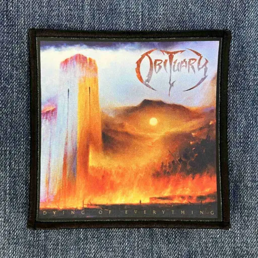 [1386] Нашивка Obituary - Dying Of Everything друкована