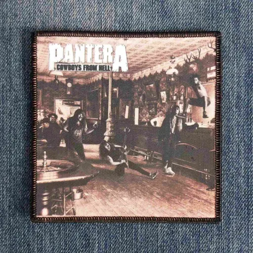 [420] Нашивка Pantera - Cowboys From Hell друкована
