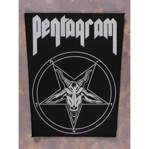 [1388] Нашивка Pentagram - Relentless на спину