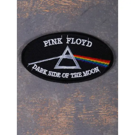 [430] Нашивка Pink Floyd - The Dark Side Of The Moon вишита овал