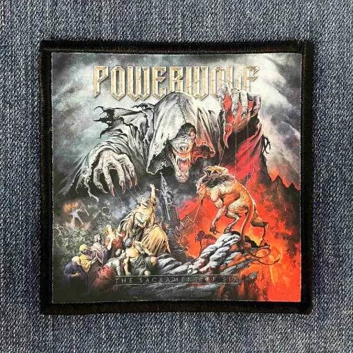 [1688] Нашивка Powerwolf - The Sacrament Of Sin друкована