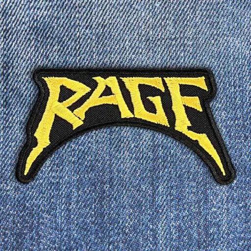 [437] Нашивка Rage Yellow Logo вишита