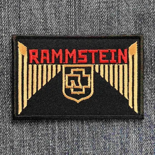 [444] Нашивка Rammstein Logo Eagle вишита