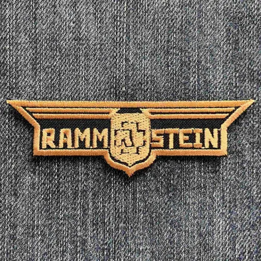 [446] Нашивка Rammstein вишита фігурна 