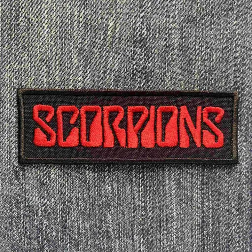 [458] Нашивка Scorpions Red Logo вишита