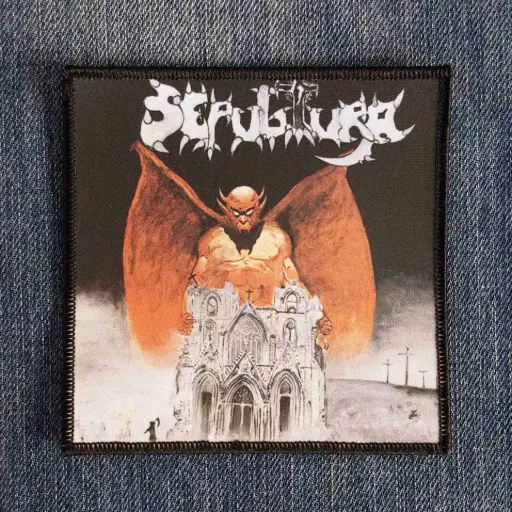 [461] Нашивка Sepultura - Bestial Devastation друкована