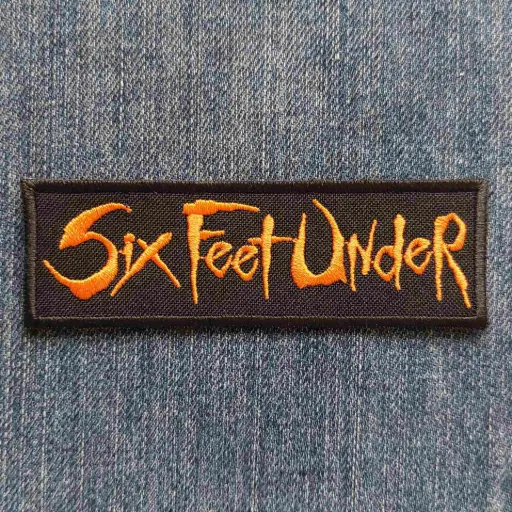 [472] Нашивка Six Feet Under Logo вишита