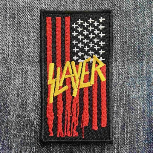 [481] Нашивка Slayer прапор вишита