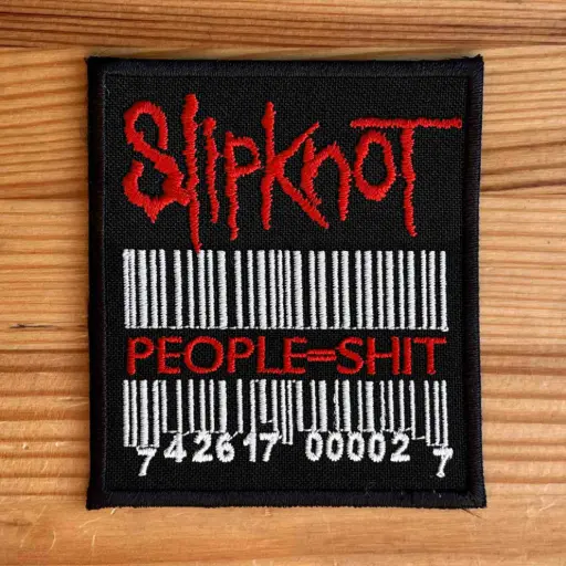 [482] Нашивка Slipknot - People Shit вишита