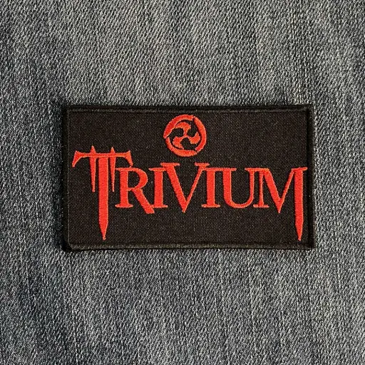 [504] Нашивка Trivium Red Logo вишита