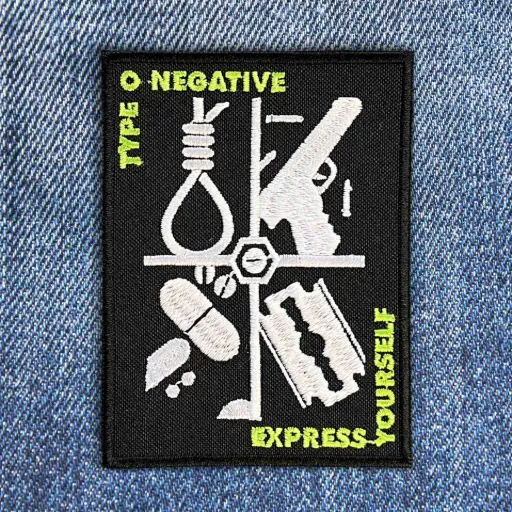 [508] Нашивка Type O Negative - Express Yourself вишита