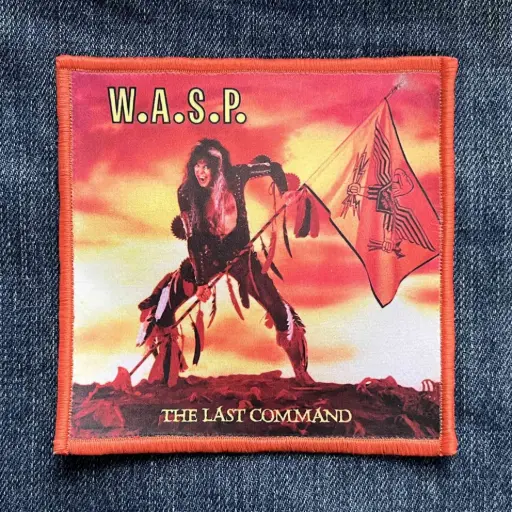 [521] Нашивка W.A.S.P. - The Last Command друкована червона кайма