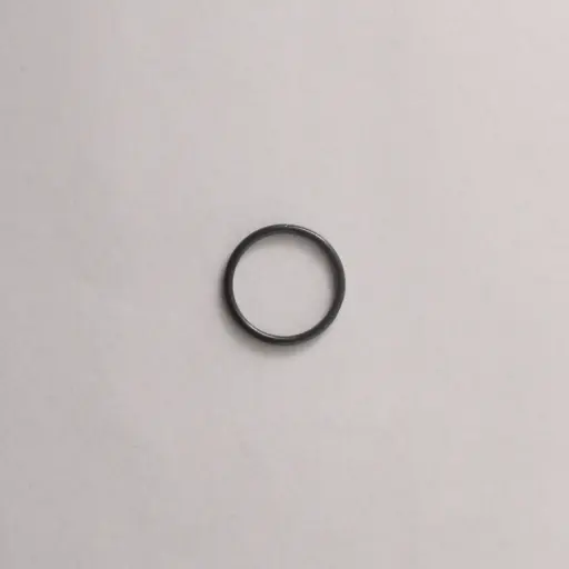 [12184] Пірсинг кільце клікер Titanium 18 G чорний