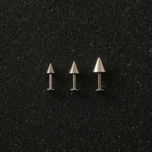 [11176] Пірсинг лабрет з шипом 16 G