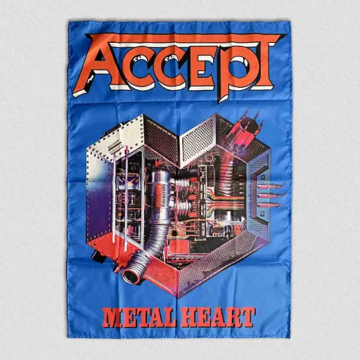 [767] Прапор Accept - Metal Heart