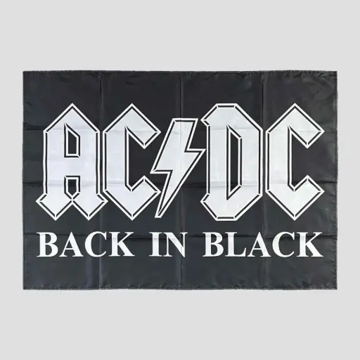 [765] Прапор AC/DC - Back In Black