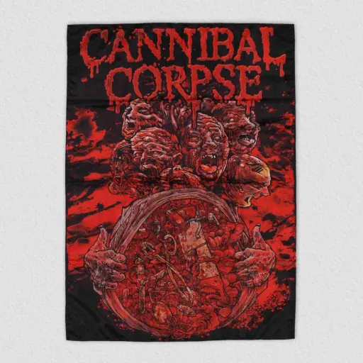 [801] Прапор Cannibal Corpse - Rotting Heads
