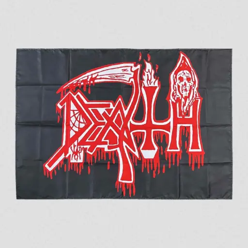 [818] Прапор Death Old Logo