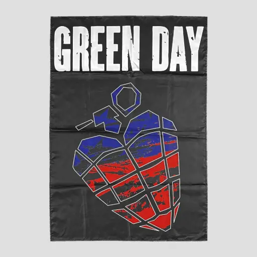 [838] Прапор Green Day - American Idiot