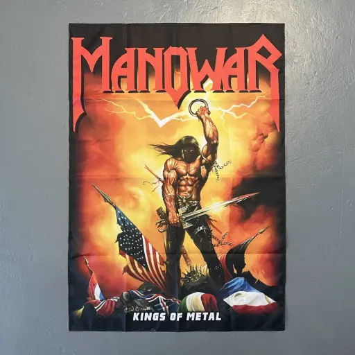 [860] Прапор Manowar - Kings Of Metal
