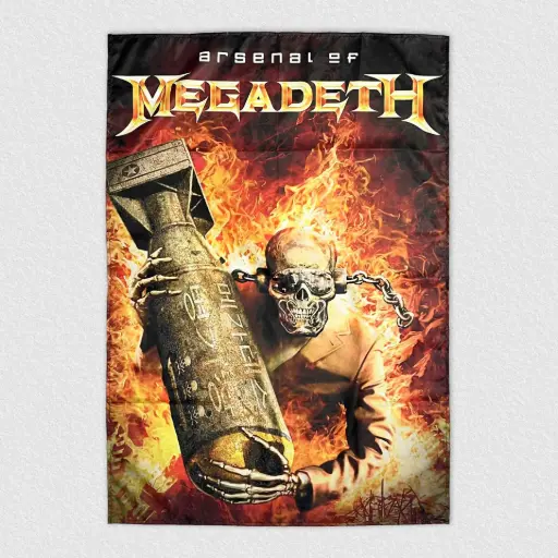 [1704] Прапор Megadeth - Arsenal Of Megadeth
