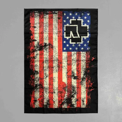 [920] Прапор Rammstein - We Are All Living In America