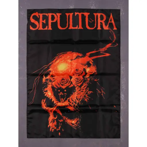 [928] Прапор Sepultura - Beneath The Remains