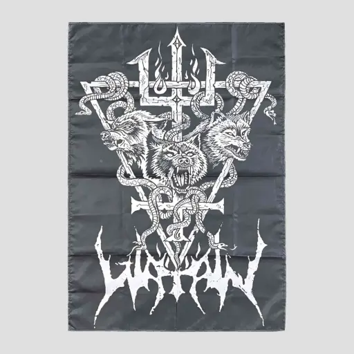 [954] Прапор Watain - Snakes And Wolves