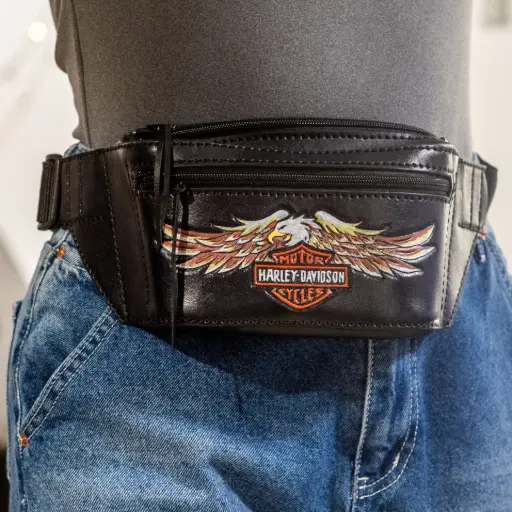 [1956] Сумка з натуральної шкіри Harley Davidson