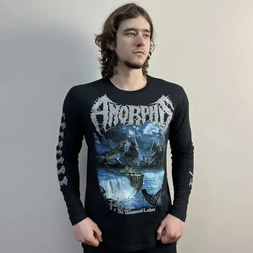 [9820] Лонгслів Amorphis - Tales From The Thousand Lakes чорний