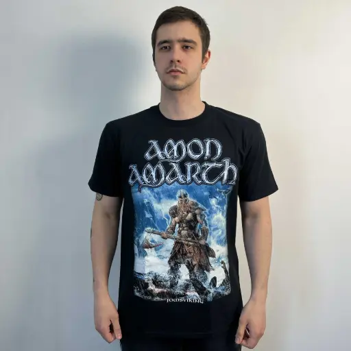 [9910] Футболка Amon Amarth - Jomsviking чорна