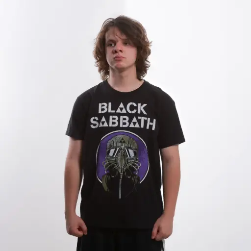 [11466] Футболка Black Sabbath Pilot чорна