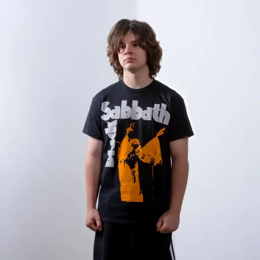 [9974] Футболка Black Sabbath - Vol 4 чорна