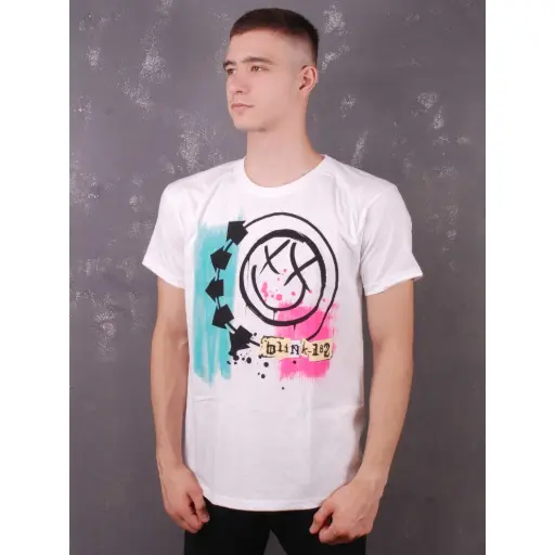 [11469] Футболка Blink-182 - Blink-182 біла