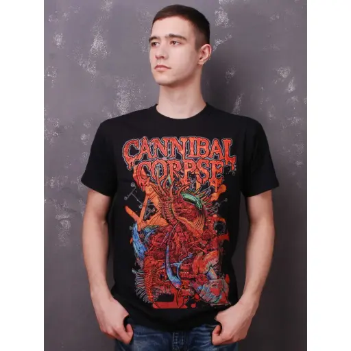 [11479] Футболка Cannibal Corpse - Sickening Metamorphosis чорна