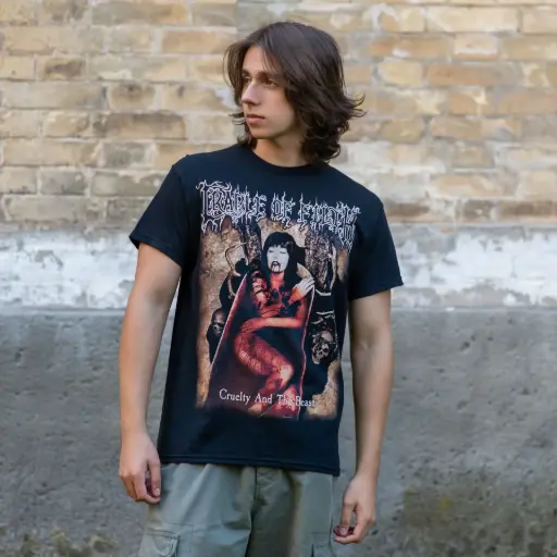 [10021] Футболка Cradle Of Filth - Cruelty And The Beast чорна