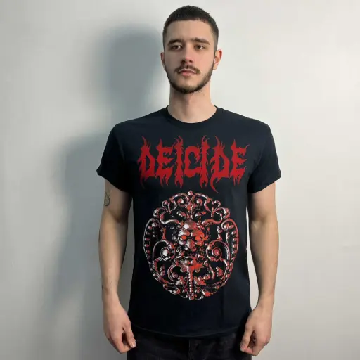 [11500] Футболка Deicide - 1990 чорна